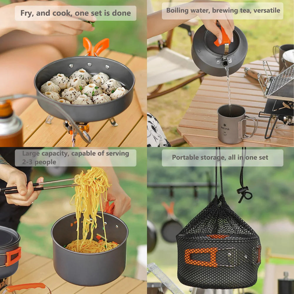 19-delig Survival kookset