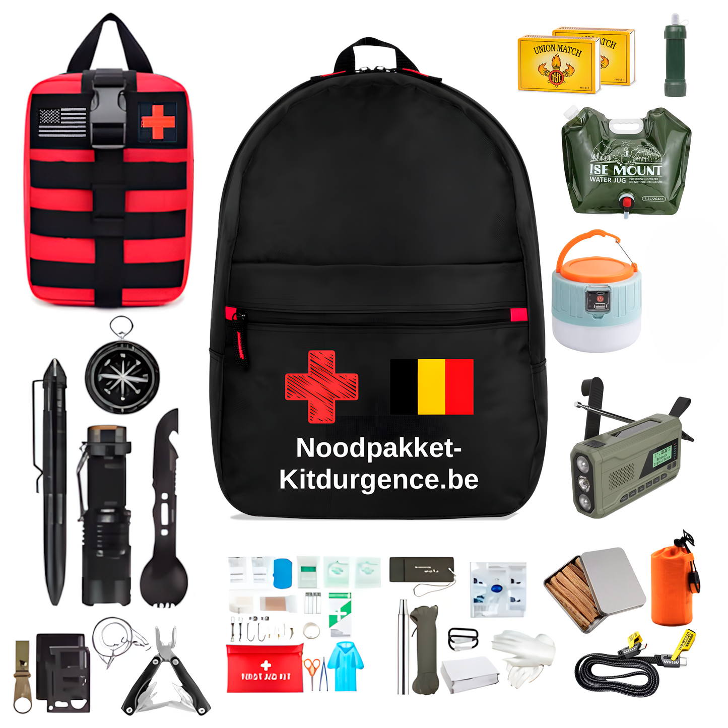 Le Belgian Premium Emergency Package - encore mieux préparé, encore plus de tranquillité d'esprit